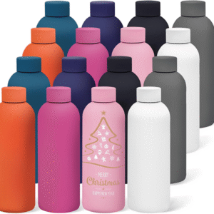 16 Pack Stainless Steel Insulated Water Bottle 17oz