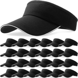 24 Pcs Visor Bulk for Women Sun Hat Visors Hats Sports UV Protection