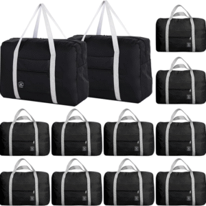 Travel Bag 12 PCS Carry on Luggage Foldable Duffel Bag