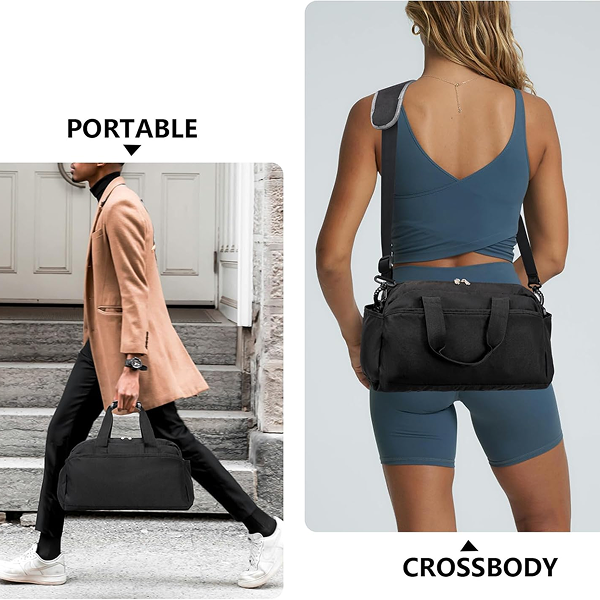 14 inch Small Gym Bag for Women & Men