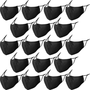 18 Pack Reusable Cloth Face Masks Washable Cotton