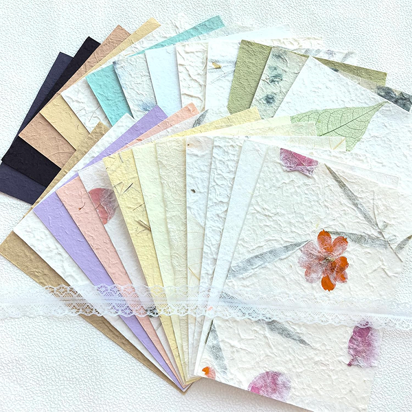 25 Desingns Handmade Textured Paper