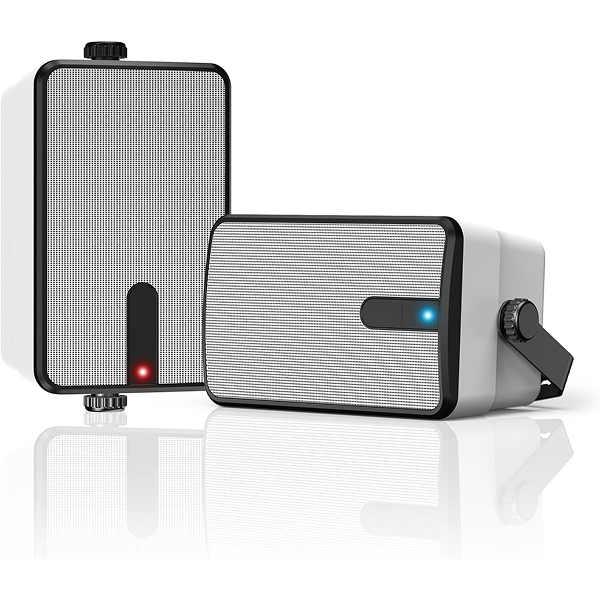 250W Outdoor Bluetooth Speakers, 2-Pack