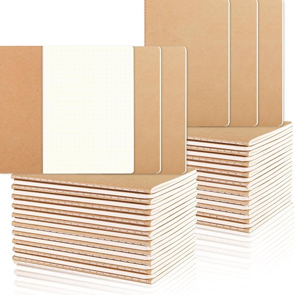 48 Pack A6 Dot Grid Paper Notebook