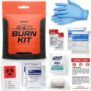 Advanced Burn Kit, Comprehensive Burn First Aid Kit with Dressings - 1-Pack (BK33)