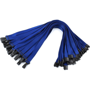 Bulk Polyester Breakaway Lanyards for ID Badge Name Tag