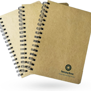 Eco Friendly Notebooks Journals, 3-Pack