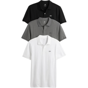 GAP Mens 3-Pack Logo Polo
