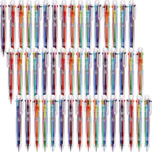 JPSOR 48 Pack Multicolor Pen for Kids 6-in-1