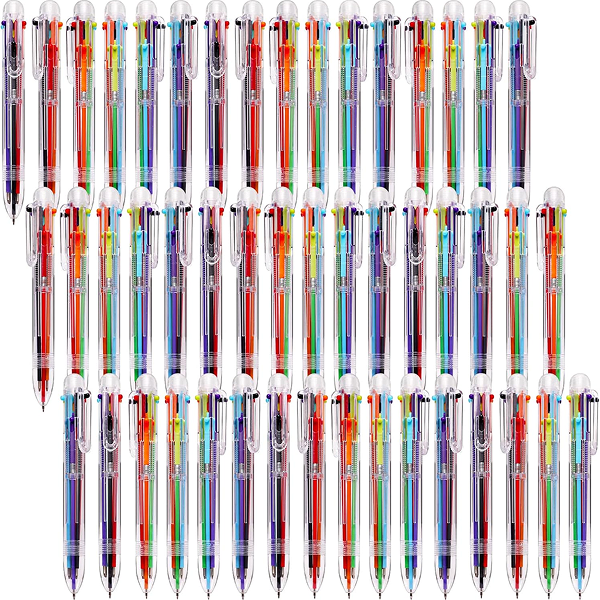 JPSOR 48 Pack Multicolor Pen for Kids 6-in-1