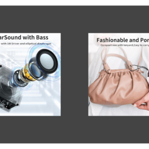 LENRUE Mini Bluetooth Speaker,Wireless Portable Speakers