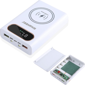 PULUZ DIY Wireless Charger Mobile Power Bank Box with LCD Display