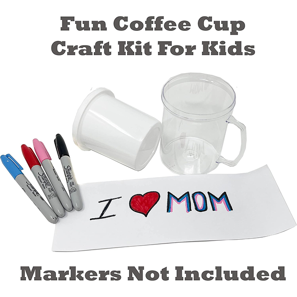 Podzly 12 DIY Personalized Coffee Mugs