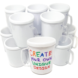 Podzly 12 DIY Personalized Coffee Mugs