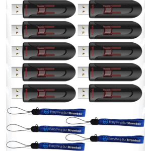 SanDisk 256GB Cruzer Glide 3.0 USB Flash Drive (10 Pack)