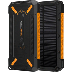 ToughTested 10,000mAh Fast Charging Solar Power Bank