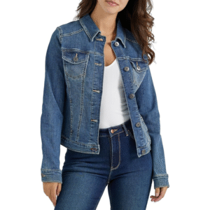 Wrangler Authentics womens Stretch Denim Jacket